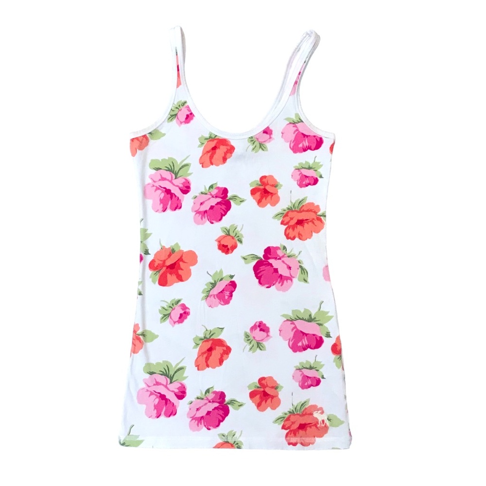 🆕 Vintage Abercrombie & Fitch Floral Tank Top